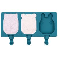 We Might Be Tiny Silicone Popsicle Mould With Lid & Sticks - Blue Dusk